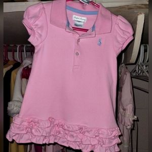 Polo dress with bloomers